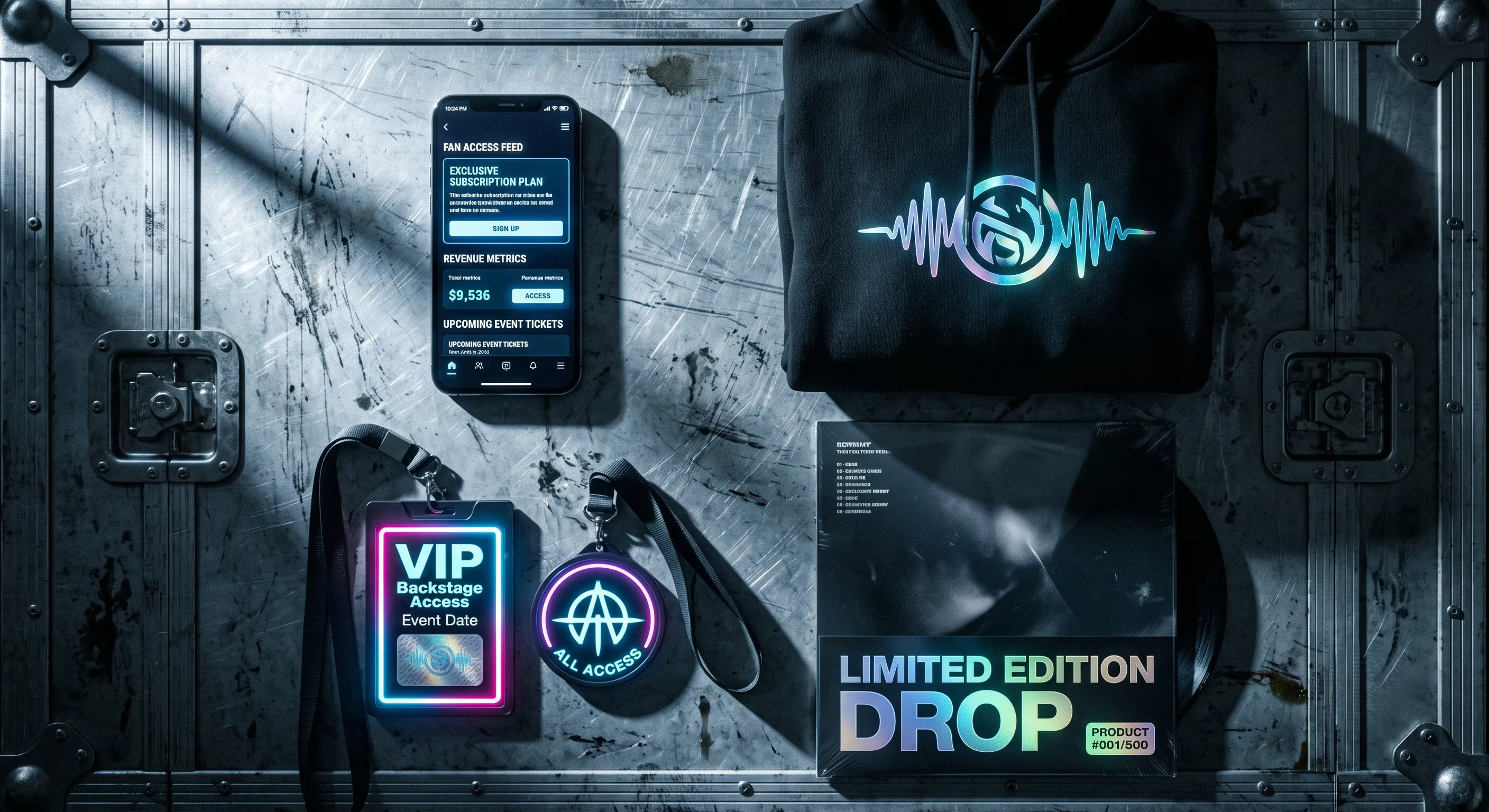 Building a direct-to-fan music business with subscriptions, releases, merch, and events